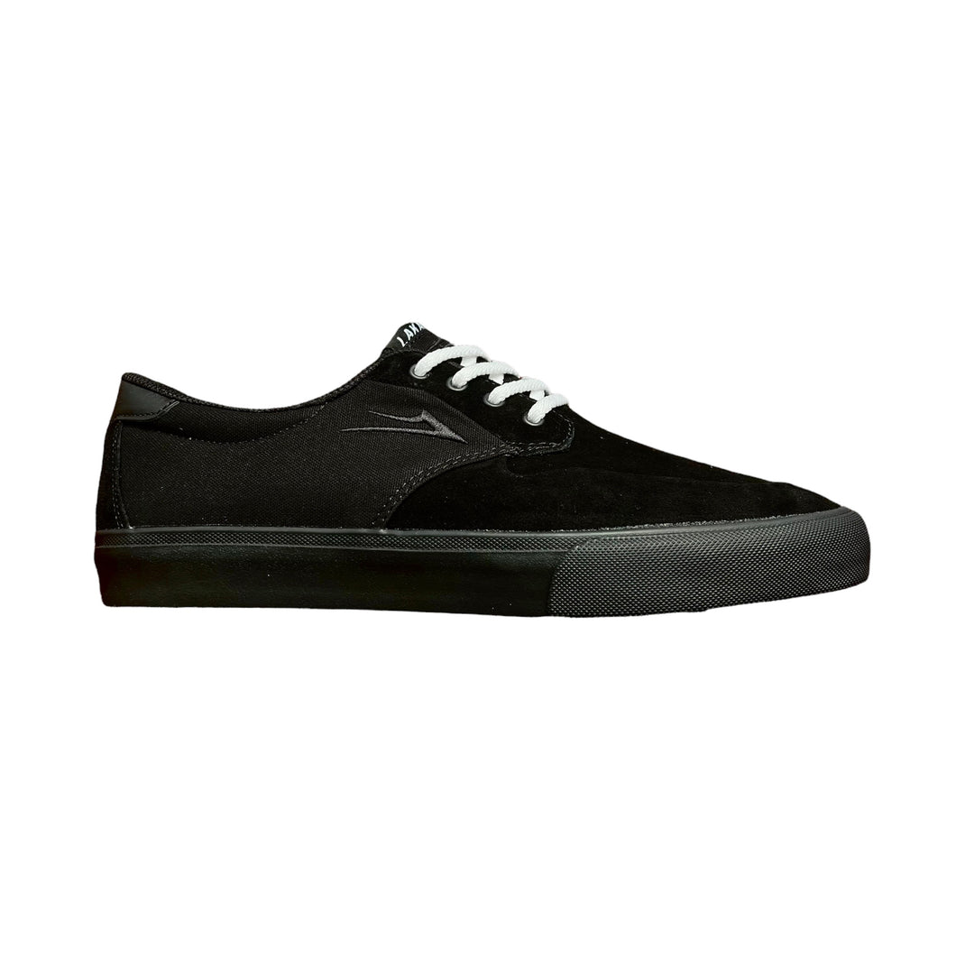 Lakai Riley 3 Black Black Suede