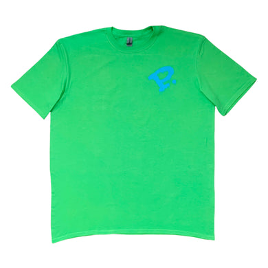 Precision Tee Drip Rainbow Green X-Large