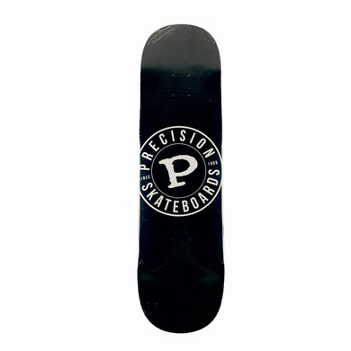 Precision Deck Classic Circle Logo Black