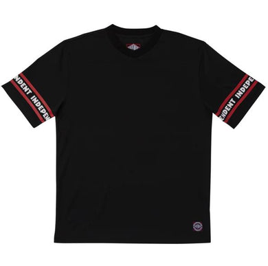 Independent Tee Jersey Top ITC Streaks Black