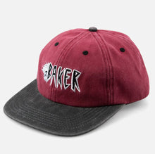 Load image into Gallery viewer, Baker Hat Jollyman Red/Black Snapback