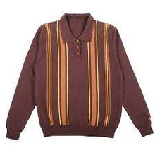 Load image into Gallery viewer, Theories Knit Shirt Cosmo Vintage Brown