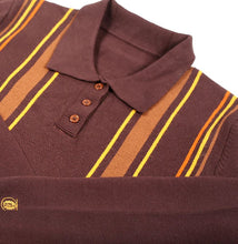 Load image into Gallery viewer, Theories Knit Shirt Cosmo Vintage Brown