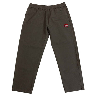 Krooked Pants Eyes Olive Green/Red