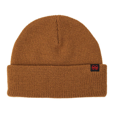 Krooked Beanie Eyes Clip Cuff Brown