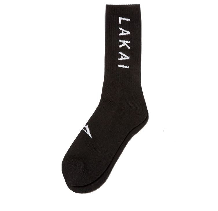 Lakai Socks Simple Crew Black