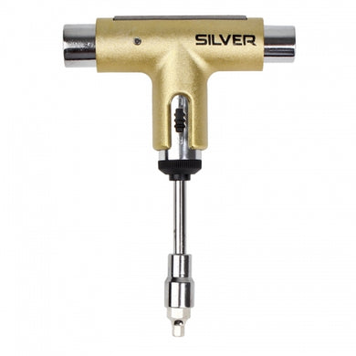 Silver Skate Tool Gold Metallic