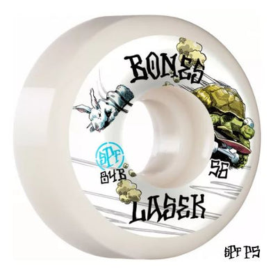 Bones SPF 56mm 84B Lasek Tortoise & Hare Sidecut Wheels