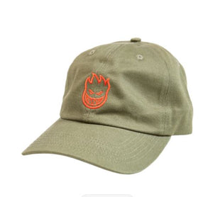 Spitfire Hat Lil Bighead Olive Green/Red Adjustable