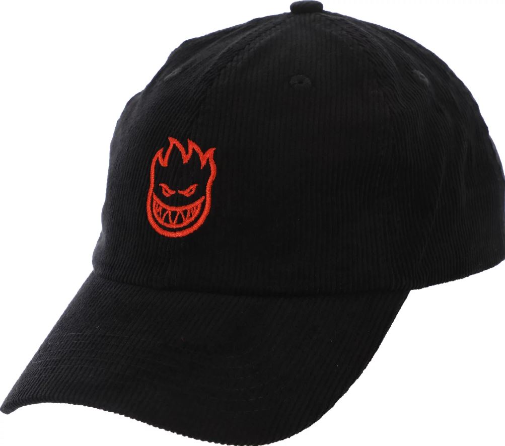 Spitfire Hat Lil Bighead Corduroy Black/Red