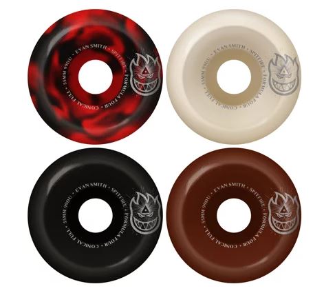Spitfire Wheels 55mm Evan Mashup F4 Concial Full 99a