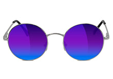 Load image into Gallery viewer, Glassy Jaws Premium Polarized Silver/Blue Mirror