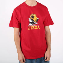 Load image into Gallery viewer, Pizza Skateboards McGruff Tee Shirt Cardinal