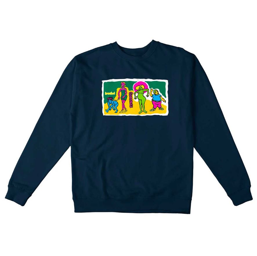 Krooked Crewneck Family Affairs Navy