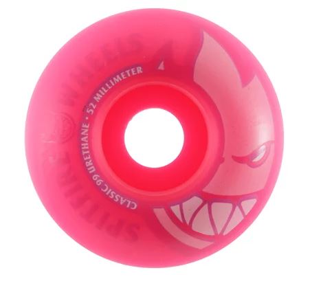 Spitfire Wheels 52mm Neon Pink Bighead