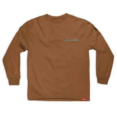 Chocolate Long Sleeve Tee OG Chunk Comfort Yam Large