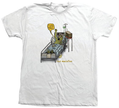 Toy Machine Tee No Mask White