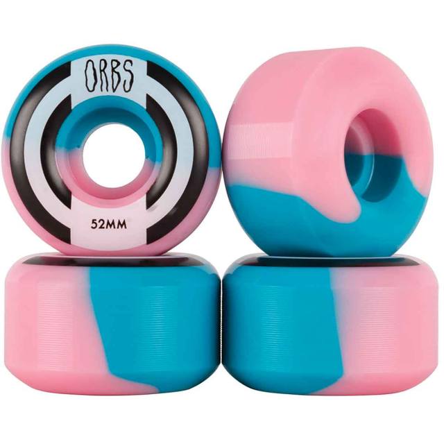 Orbs Wheels 52mm Apparitions Splits Pink/Blue