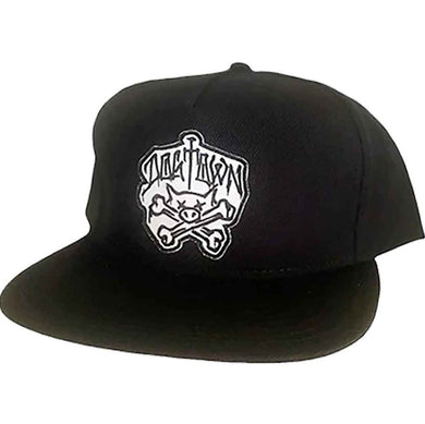Dogtown Hat Pig & Bones Snapback Black