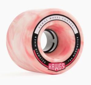 Hawgs Wheels 63mm 78a Fattie Pink/White