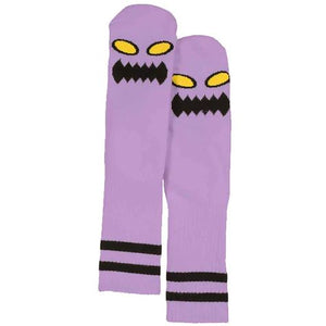 Toy Machine Socks Monster Face Lavender