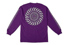 Load image into Gallery viewer, Spitfire L/S Tee Smoke Classic Purple/Silver