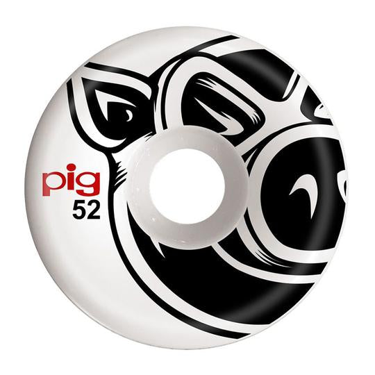 Pig Wheels 52mm Pig Head Natural