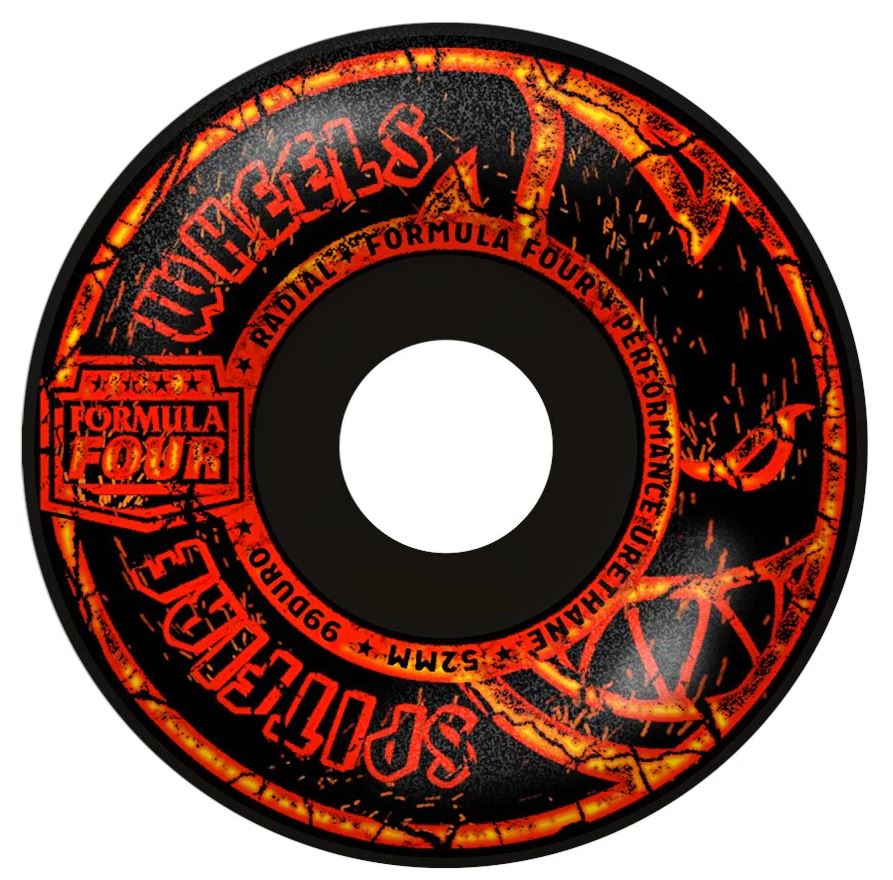 Spitfire Wheels Embers Radial Black 52