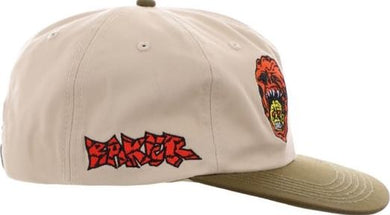 Baker Hat Two Face Tan Snapback