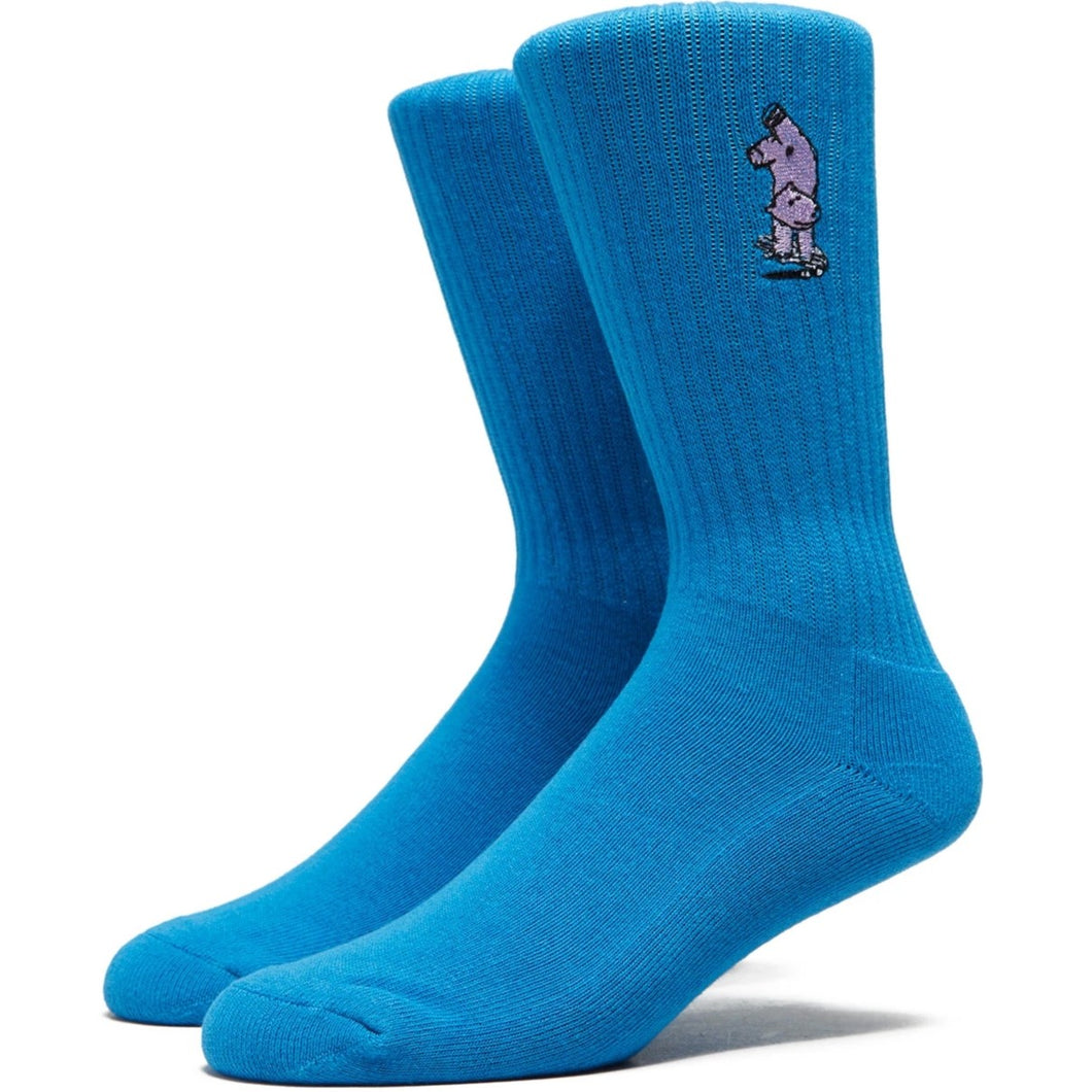 Foundation Socks Hippo Blue