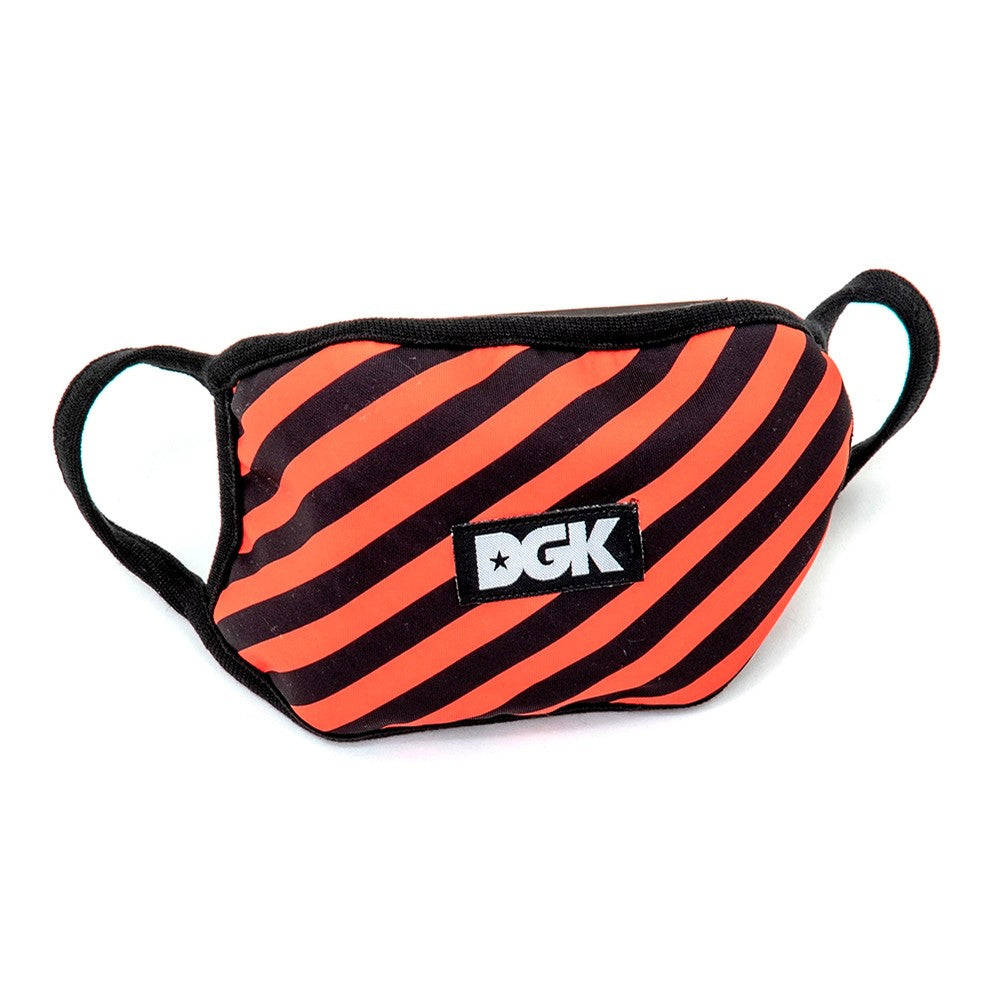DGK Mask Hazardous Orange Black