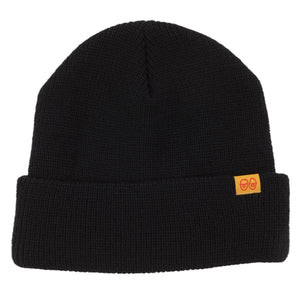 Krooked Beanie Clip Cuff Bean Eyes Black