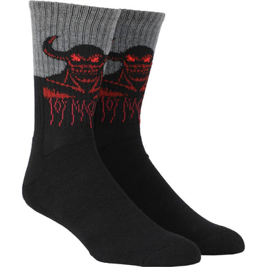 Toy Machine Socks Hell Monster Black