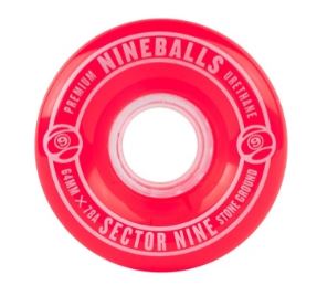 Sector 9 wheel 64mm 78A Red