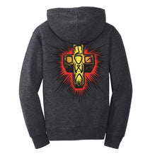 Load image into Gallery viewer, Dogtown Hoodie Ese Cross 2 Charcoal