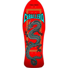 Load image into Gallery viewer, Powell Steve Caballero Chinese Dragon Red/Silver 10.0