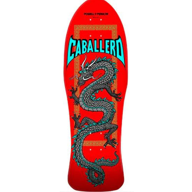 Powell Steve Caballero Chinese Dragon Red/Silver 10.0