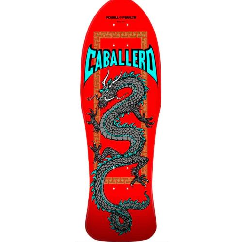 Powell Steve Caballero Chinese Dragon Red/Silver 10.0