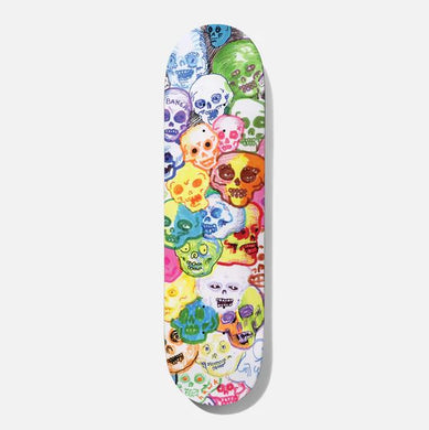 Baker Deck RH Rainbow Skull 8.0