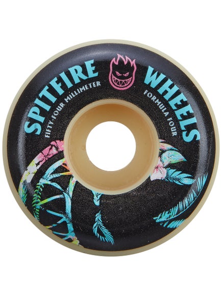 Spitfire Wheels 54mm Formula Four Bighead Floral Swirl 99a