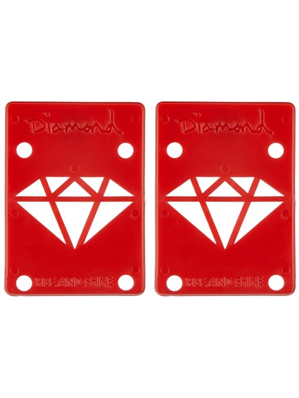 Diamond Riser pads Red 2 Pack