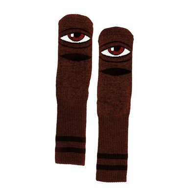 Toy Machine Socks Sect Eye Heather Rust