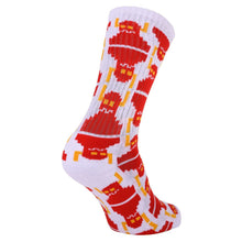 Load image into Gallery viewer, Toy Machine Socks Digi Monster White