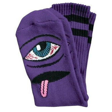 Toy Machine Socks Bloodshot Eye Purple