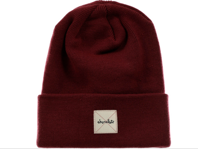 Chocolate Beanie Work Burgundy