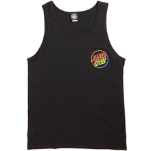 Load image into Gallery viewer, Santa Cruz Tank Top Shirt Opus In Color Black