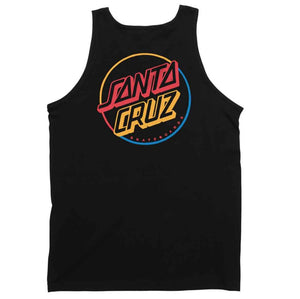 Santa Cruz Tank Top Shirt Opus In Color Black