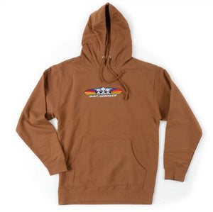 Alien Workshop Hoodie Spectrum Embroidered Saddle Brown Large