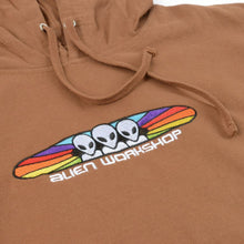Load image into Gallery viewer, Alien Workshop Hoodie Spectrum Embroidered Saddle Brown Large