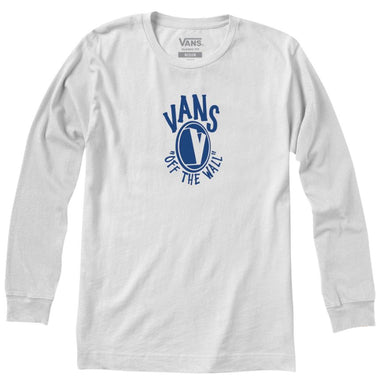 Vans Long Sleeve Shirt Shadow V White